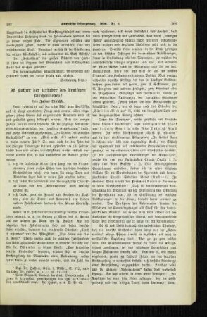 Ist Luther der Urheber des deutschen Kirchenliedes?