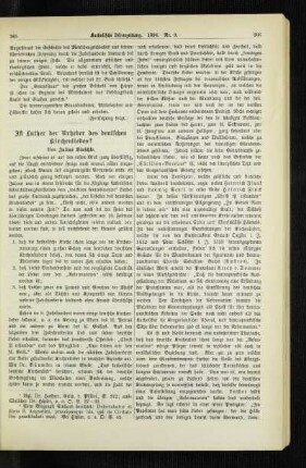 Ist Luther der Urheber des deutschen Kirchenliedes?