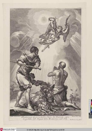 Decolazione di S. Cristoforo [Die Enthauptung des Hl. Christophorus; Christophe (Martyre de S.)]