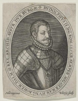 Bildnis des Rvdolphvs II., Kaiser des Römisch-Deutschen Reiches