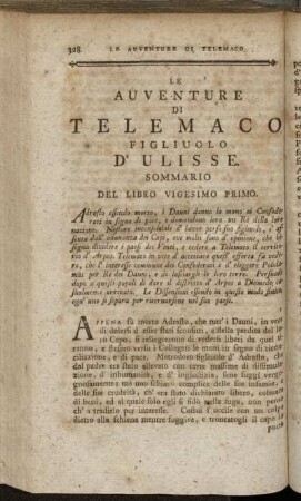 Libro Vigesimo Primo.