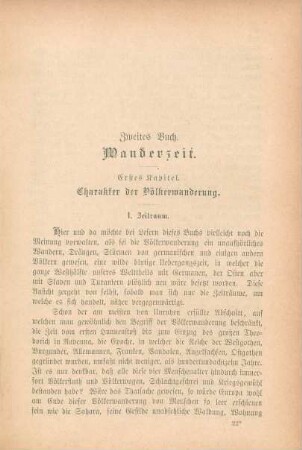Zweites Buch. Wanderzeit