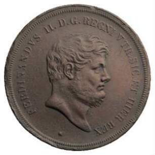 Fundmünze, 10 Tornesi, 1852