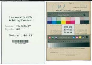 Entnazifizierung Heinrich Stutzmann , geb. 13.04.1905 (Arzt)