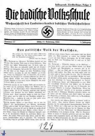 Das politische Volk der Deutschen