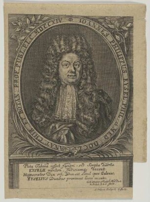 Bildnis des Ioannes Philippus Eysel