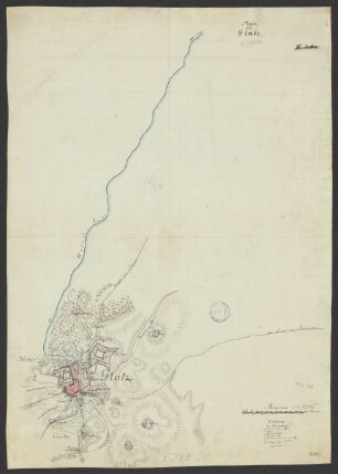 Plan von Glatz