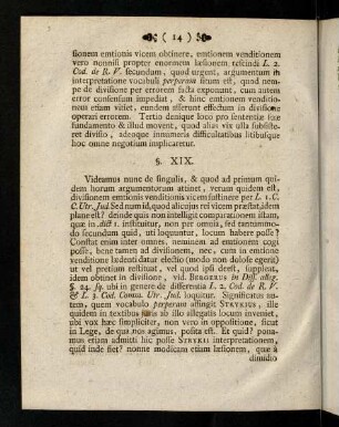 14-23, § XIX - XXVII