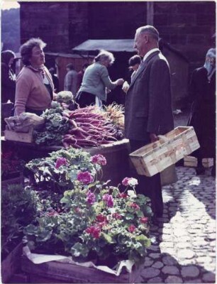 Markt auf dem Münsterplatz