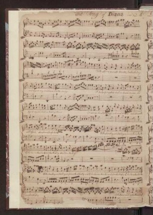 The song of Diana in Mr. Drydens Secular Masque