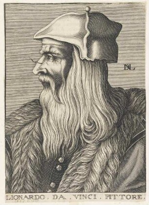 Bildnis des Lionardo da Vinci