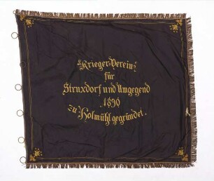 Fahne des Kriegervereins Struxdorf