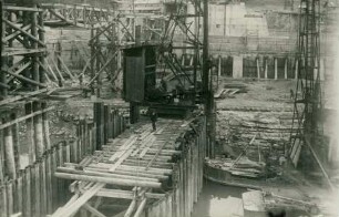 Kraftwerk Ryburg - Schwörstadt, Schweiz, 1927-1928