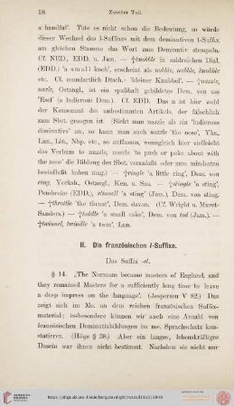 II. Die französischen l-Suffixe