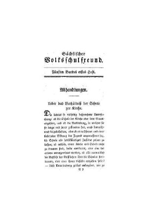 Ueber das Verhältniß der Schule zur Kirche : (Abhandlungen)