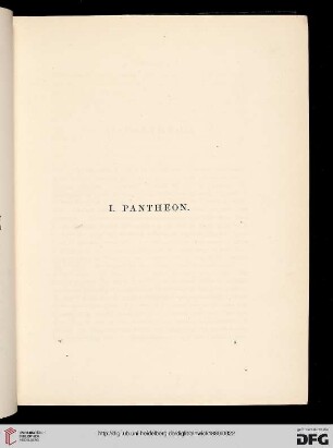 I. Pantheon