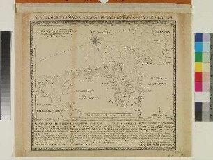 Karte der Leuchttürme an der deutschen Nordseeküste