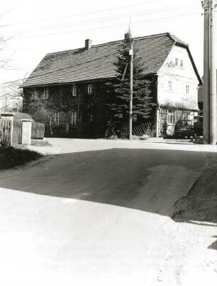 Blankenhain (Kreis Werdau), Hauptstraße 69. Bauerngut. Wohnhaus (um 1800)