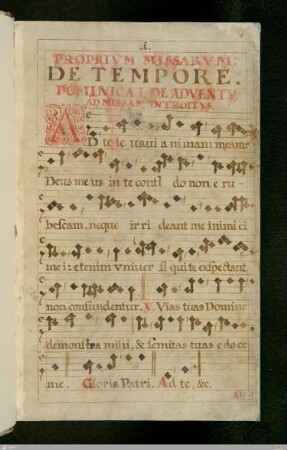 Proprium missarum de tempore