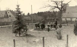 Dorfplatz in Neudorf/Spree : Nawjes w Nowej Wsy nad Sprjewju