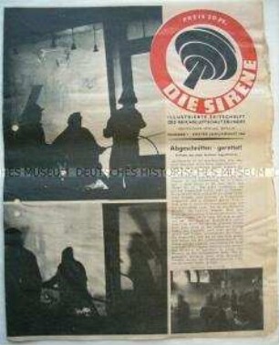 Illustrierte Zeitschrift des Reichsluftschutzbundes u.a. über Luftangriffe auf Berlin und Danzig