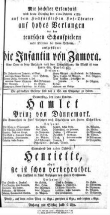 Die Infantin von Zamora