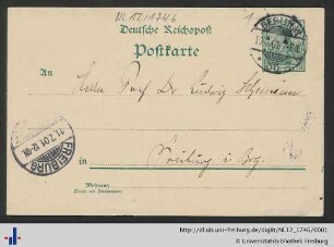 Nachlass L. Schemann (NL 12/1746)