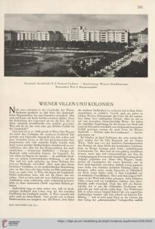 25: Wiener Villen und Kolonien