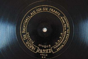 Die Nachtigall, als ich sie fragte / [Musik: K. Goldmark, Text: Mirza-Schaffy]
