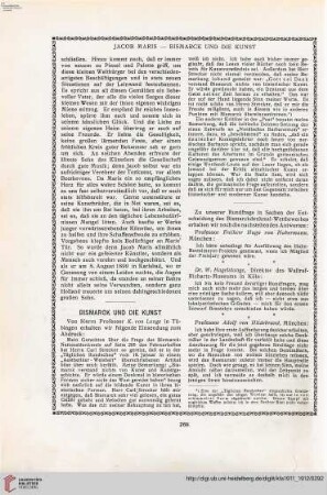 27: Bismarck und die Kunst