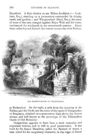 Old Mansion-house of Craignethan.