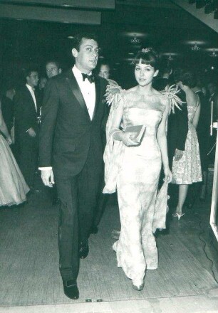 IFF 1962. Christine Kaufmann, Tony Curtis.
