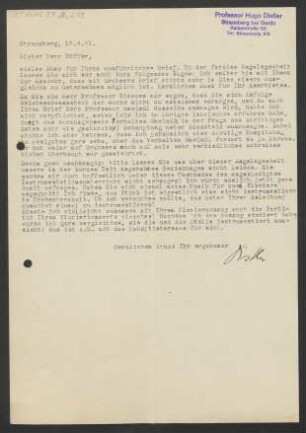 Brief an Paul Höffer : 18.04.1941