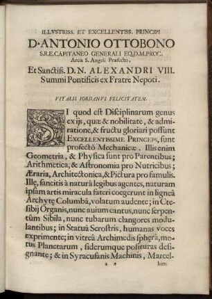 Typographus Lectori.