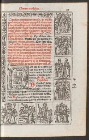 Incipit commune de sanctis.