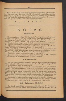 Distinción