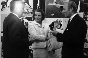 Freiburg: Kaufhaus; Eröffnung der Fotoausstellung; SWR, Millozzi