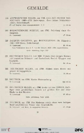 Gemälde (Nr. 218-296)