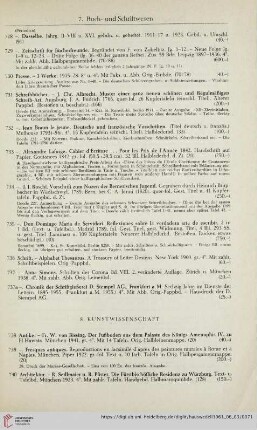 Kunstwissenschaft (Nr.738-874)
