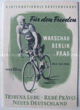 Broschüre zur Friedensfahrt 1952