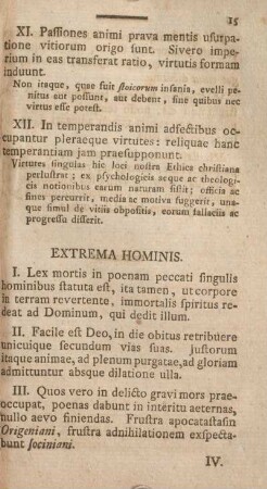Extrema homines.
