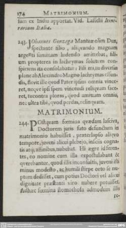 Matrimonium