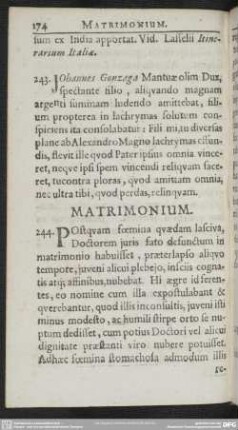 Matrimonium