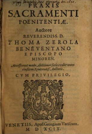 Praxis sacramentalis poenitentiae