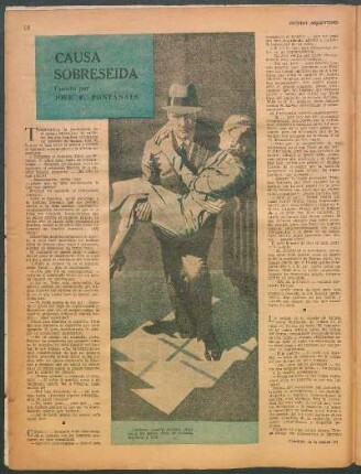 Causa sobreseida : Cuento por José F. Fontanals