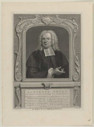 Bildnis des Albertus Voget