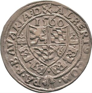Münze, 1/6 Taler, 10 Kreuzer, 1560
