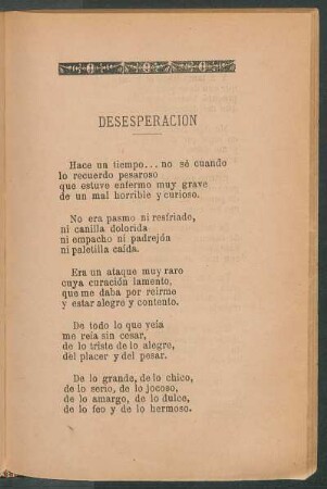 Desesperación