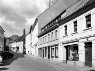 Kamenz, Bautzner Straße. Blick nach Westen