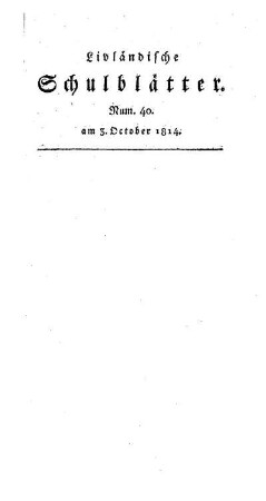 Avancement im Schul-Lehrer-Stande : [64.]